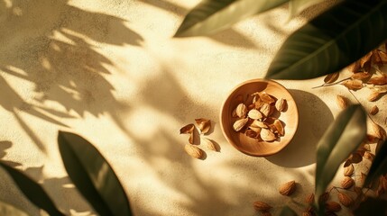 Warm Bowl of Almonds