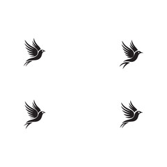 wings set vector