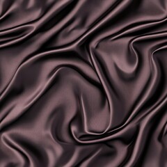 Obraz premium Dark red silk fabric lies elegantly with soft shadows and a smooth surface, creating a luxurious and inviting atmosphere SEAMLESS PATTERN
