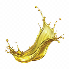 abstract 3d fresh olive oil splash explosion, flying olive oil on the air cut isolated on white background