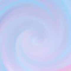 Fototapeta premium Swirling pastel blue and pink abstract blur, soft focus background, vignette, color