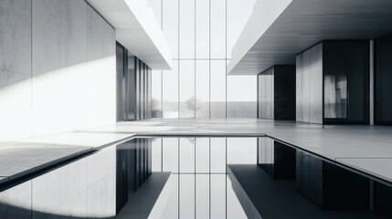 Obraz premium Clean aesthetics prioritize clarity