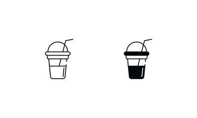 Juice icons set vector stock illustration