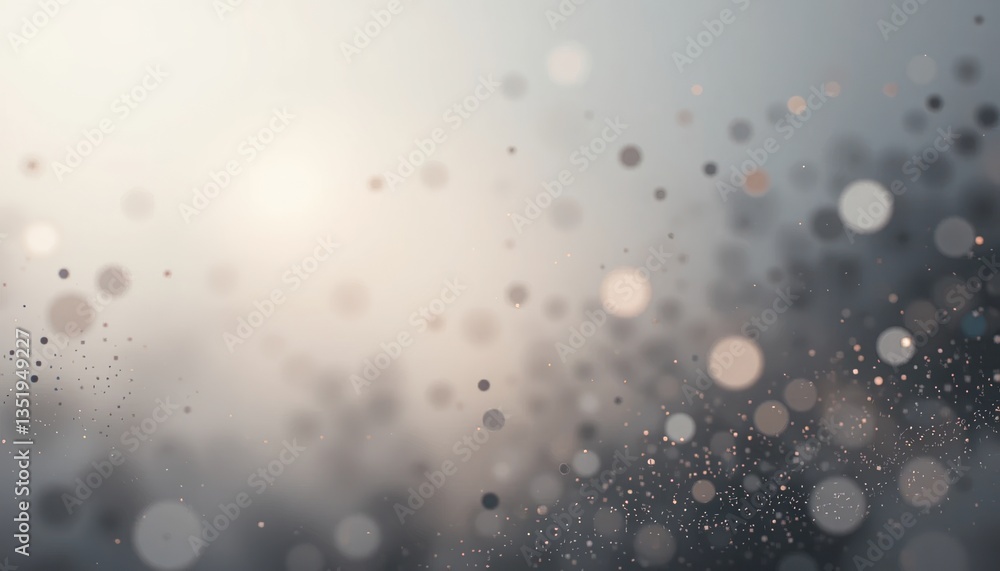Poster dynamic light particles abstract background digital artwork soft focus ethereal environment conceptu