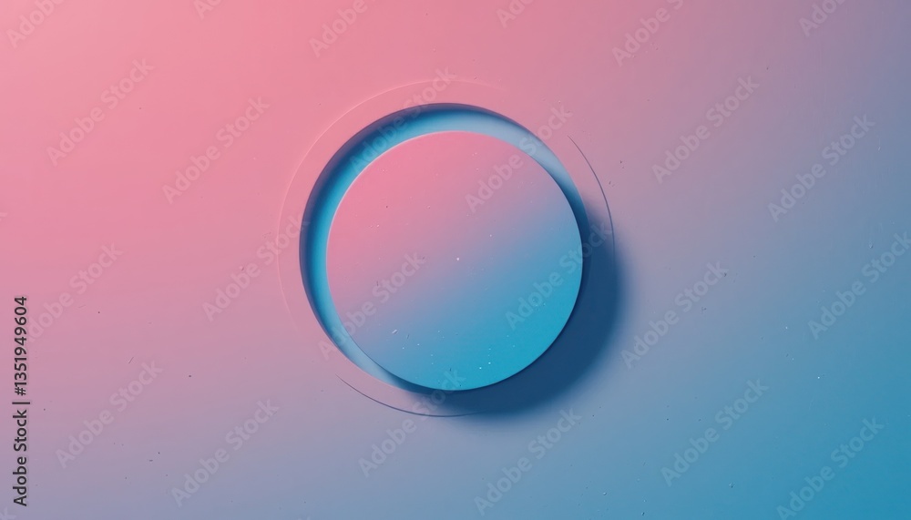 Poster dynamic colorful circle animation digital art studio visual content abstract environment close-up vi