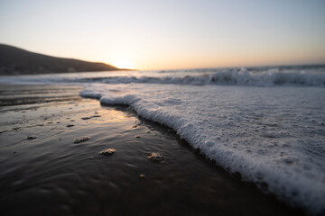 Fototapeta premium Sunset of Papudo, Chile