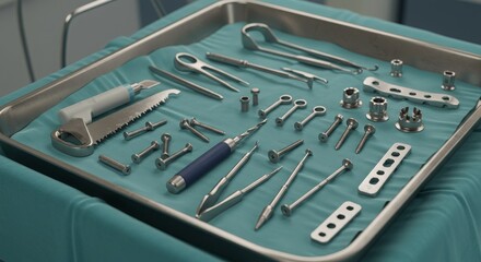 Fototapeta premium surgical tools