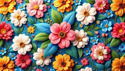 Intricate floral wallpaper sample displaying a repeating motif, pattern, illustration, flower