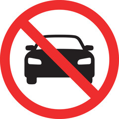 no car parking sign