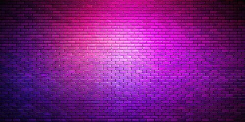 Colorful purple and pink radial gradient background with a textured brick wall pattern creating a unique and modern ambiance , modern, abstract