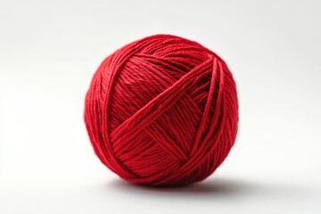 Single Red Yarn Ball