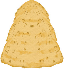 watercolor hay © Je