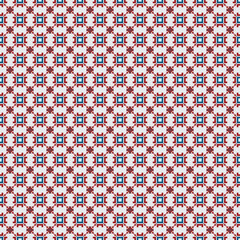 Navajo tribal vector seamless pattern. Native American ornament, Ethnic South Western d&eacute;cor style.  Boho geometric ornament. Vector seamless pattern. Mexican blanket rug. Woven carpet illustration. 