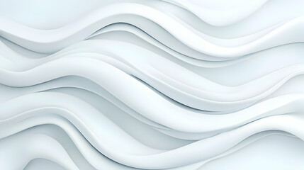Obraz premium Abstract white wave background texture for design