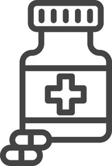 Fototapeta premium Pill Bottle