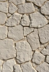 Obraz premium Ancient weathered stone wall texture, rough surface, varying shades of gray and brown, brown, material, stone background