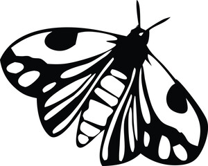 Insect flying Vector illustration