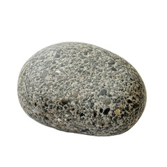 Grey speckled river rock smooth surface texture detail,