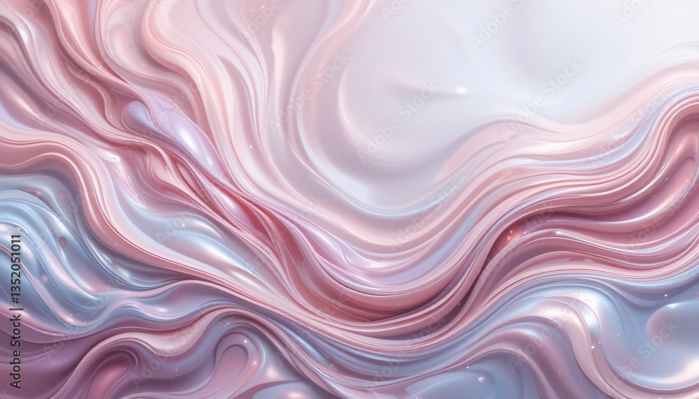 Poster fluid abstract art composition digital space visual design modern aesthetic high-resolution textured