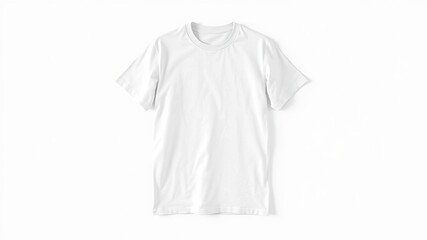 White Oversized Tee Mockup - Blank Design Space