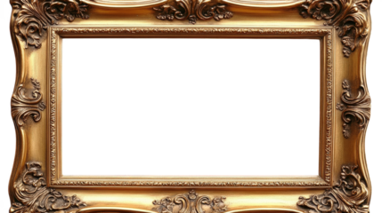 Ornate Gold Picture Frame