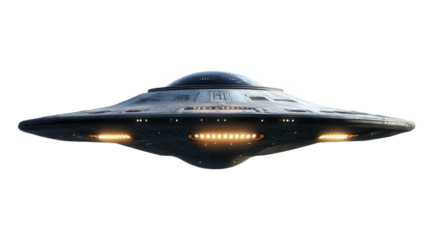 ufo isolated on white