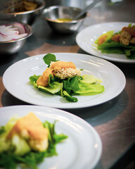 Exquisite Restaurant Plated Dish