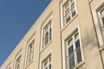 facade of an old building