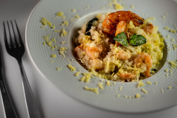 Exquisite Restaurant Plated Dish