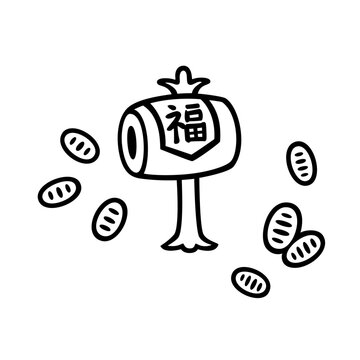 recommend clip art: シンプルなうちでの小槌のイラスト素材