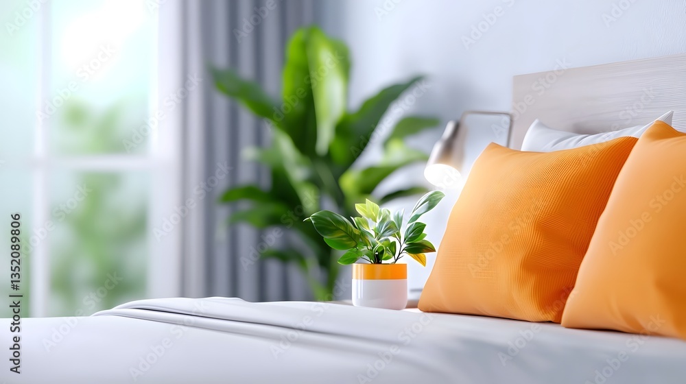 Aufkleber futuristic ai driven home assistant device projecting holographic sleep tracking and personalized re