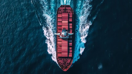 High-Quality Cargo Ship Transporting Yachts Over Blue Ocean Waters