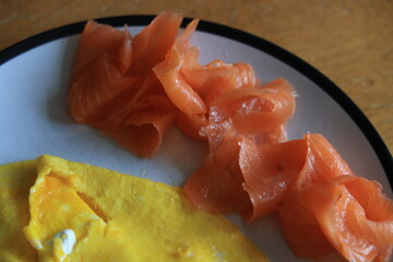 smoked salmon