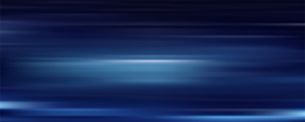 Laser lines of light. Horizontal neon light.