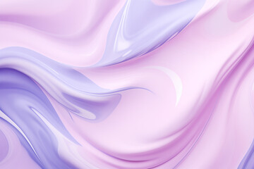 Obraz premium Abstract pastel swirl pattern in soft colors