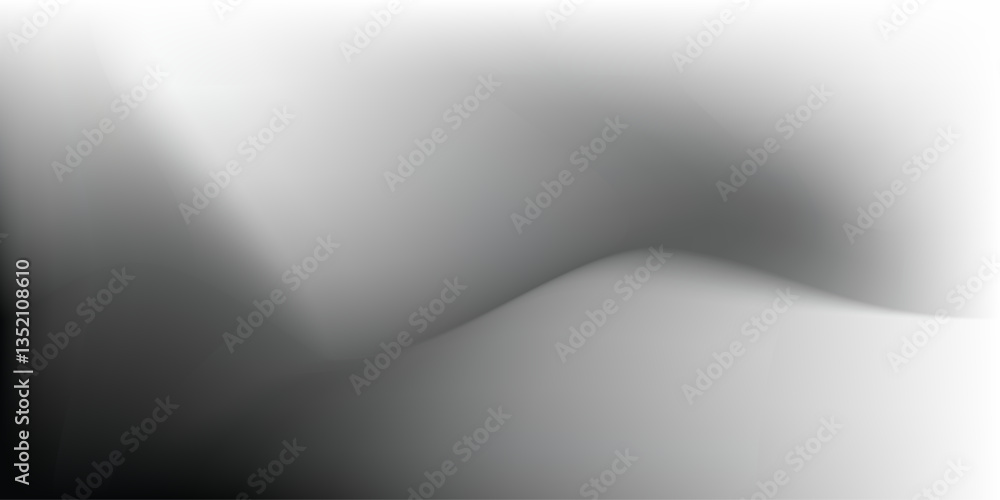 Poster abstract black background with metal mirror texture. chrome gradient surface abstract modern design 