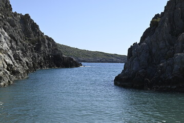 Fototapeta premium Cretan Panorama from different places, Crete, Greece
