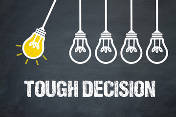 Fototapeta premium Tough Decision 