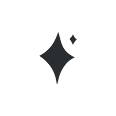 Fototapeta premium simple star icon 