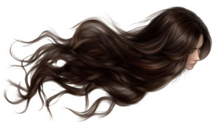 Beautiful Long Wavy Hair Style