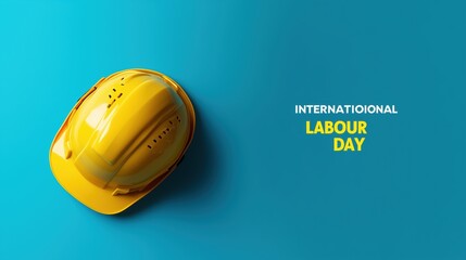 Labour day celebrations global graphic design industrial setting