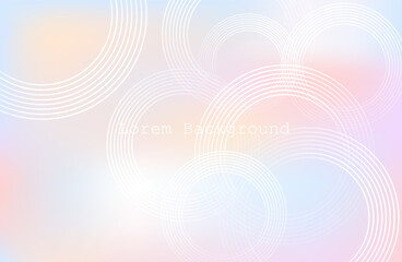 abstract light background with white circles. modern background. vector illustration. eps 10