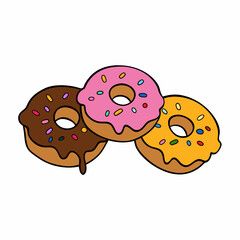 donuts featuring unusual toppings