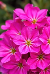 Close-up of vibrant pink and purple flowers, petals soft and delicate, purple, floral, flora