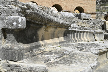 Cretan Minoan Archeological Site Gortyna, Greek