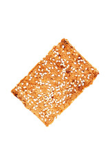 cookies with salt on a transparent background