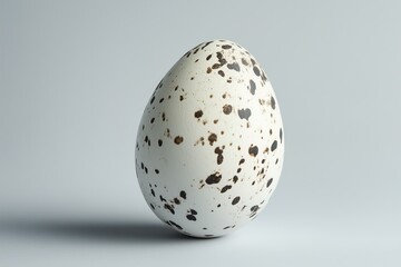Quail egg isolated on background