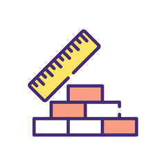 Measuring  vector icon