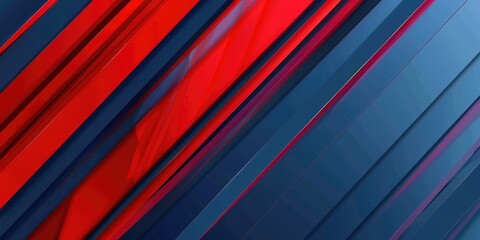 Obraz premium Abstract neon light glowing with digital technology design. High tech red blue laser illuminated with contemporary concept in cyberspace style perfect for cyber theme background and wallpaper. AIG51.