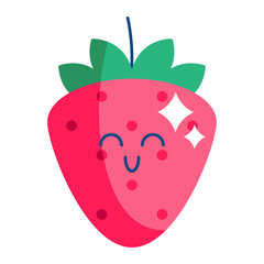 Cartoon Fresh Fruits illustration